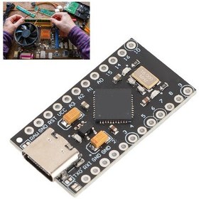 Resim Xindoker Atmega32u4 Pro Mikrodenetleyici Geliştirme Kartı - Type-c Arayüz, 32kb Flash, 16mhz, Usb Ve Zengin I/o Kaynakları 