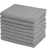 Resim SanalAMCA Store Orret 3 Adet Mikrofiber Kareli Mutfak Bezi, 40X40 Cm, Leke ve Koku Tutmaz, 1100 Gsm, Deterjanl 