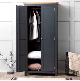 Resim Masifart_Mobilya Masifart Libra 2 Kapaklı Giysi Dolabı 