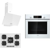 Resim Siemens & Ferre Large Podence 3 lü Ankastre Set ( HB012FBW1T - SS036 - D087 ) 75 cm Ocak 