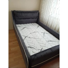 Resim Puf Bebe Montessori 90X190 Mdf Çocuk Yatağı (Yatak Dahildir) 