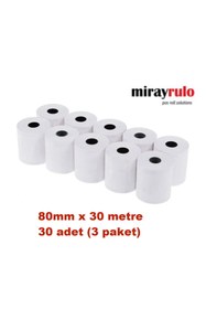 Resim MİRAY 80mmX30Metre Termal Pos Rulosu 30 Adet 