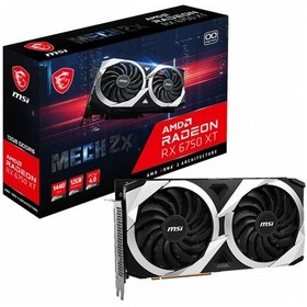 Resim MSI AMD Radeon RX 6750 XT Mech 2X OC 12 GB GDDR6 192 Bit Ekran Kartı 