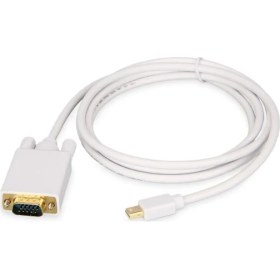 Resim Alfais 4323 Mini Displayport To VGA Monitör Thunderbolt Çevirici Kablosu 