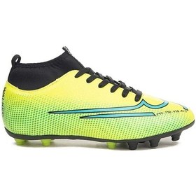 Resim Walked 437 Boğazlı Çoraplı Halı Saha Krampon Futbol Spor Ayakkabı Çok Renkli 