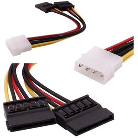 Resim SpeedUF Sata Power Kablosu 2 Li 15Cm Çoklayıcı 