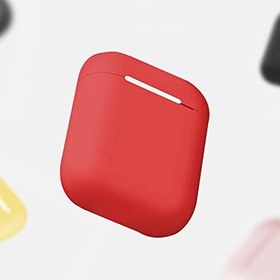 Resim Apple Airpods 1. / 2. Nesil ile uyumlu Kılıf Silikon Renkli Yumuşak Case 13 Turkuaz 
