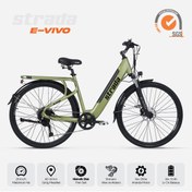 Resim Stradacycles E-Vivo Hidrolik Disk Gizli Batarya 28 Jant Elektrikli Şehir Bisikleti 