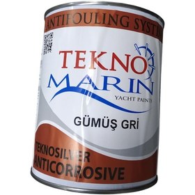 Resim Tekne Zehirli Boya Astarı. 0,75 Litre. Gümüş Gri. Zehirli Astar 