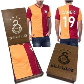 Resim Galatasaray Fan Forma Kişiye Özel 4 Yıldızlı Metin Oktay Forma Sarı 