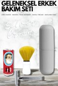 Resim AGNESS Silver Groom Geleneksel Tıraş Bakım Seti 