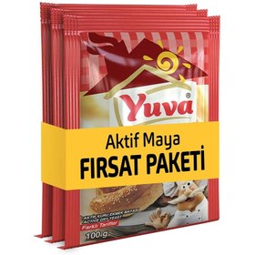 Resim Yuva Aktif Kuru Maya 3x100 G 