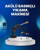 Resim Kablosuz Taşınabilir Basınçlı Yıkama Tabancası Köpük Şişeli 