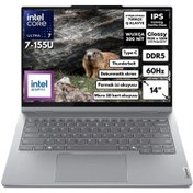 Resim Lenovo Thinkbook 14 G4 IML 21MX002VTR Zi710 Ultra 7-155U 16 GB 1 TB SSD 14" W11P Dizüstü Bilgisayar 