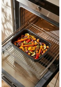 Resim Terra Dikdörtgen Fırın Tepsisi - 30 Cm Siyah 