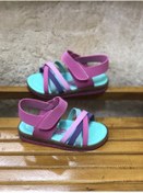 Resim Şirin Bebe Kız Bebek Ortopedik Ince Taban Sandalet 