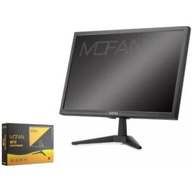 Resim mofan MF 27 İnç LED HD Monitör Hoparlörlü HDMI + VGA 75Hz 1920x1080 - Siyah 