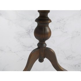 Resim Fiskos Baba Ayak Model Parlak Ihlamur Ağacı Ayak Parlak Ceviz Mer 