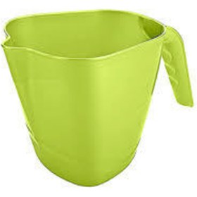 Resim Lüx Maşrapa 1200 ml Asorti Kulplu Maşrapa Su Tası Renkli Banyo Wc Maşrapası Temizlik Maşrapası 