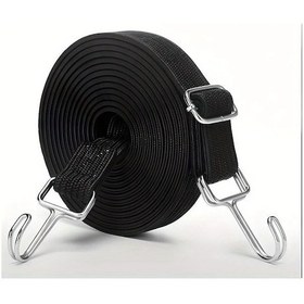 Resim Hightower Siyah 2m Ağır Hizmet Ayarlanabilir Motosiklet Kayışı, Sağlam Bağı 