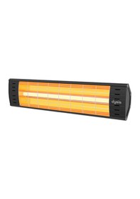 Resim Dysis DH-7452 Art Plus Karbon Serisi IP65 Suya-Toza Dayanıklı 2300 W Siyah İç/Dış Mekan Isıtıcı 