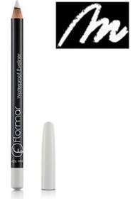 Resim Flormar Waterproof Göz Kalemi Eyeliner 113 Pure White 