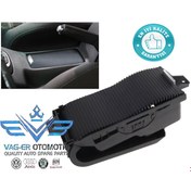 Resim Vw Jetta Orta Konsol Sürgülü Bardaklık Komple (Siyah) 1K0862531A 