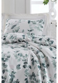 Resim Enlora Home Baskılı Pike Takımı Çift Kişilik Sabine Yeşil 