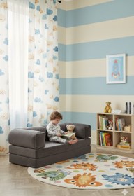 Resim Legom Kids Koltuk Çocuk Oyun Koltuğu Çocuk Aktivite Yatağı - Antrasit 