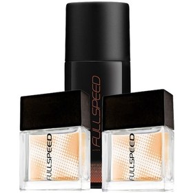 Resim Avon Full Speed Ekek Parfüm EDT 30 ML x 2 + Deodorant Erkek 3'lü Avantaj Seti 