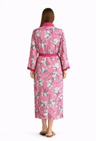 Resim SUGULL Beli Kemerli Uzun Kimono 
