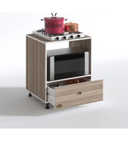 Resim Kenzlife ocak dolabı nevresel crd 85*70*60 XLARGE çekmeceli hazır mutfak klasik setüstü ocak için sabit tabla 