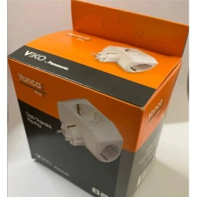 Resim Beyaz Yonca Plus Topraklı Üçlü Fiş-Priz 