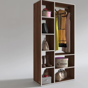 Resim Kenzlife giysi dolabı hüsamettin 180*090*40 cvz gardırop 