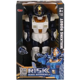 Resim Nessiworld DF-6051 Işıklı ve Müzikli Roket Atan Robot- Vardem Oyuncak 