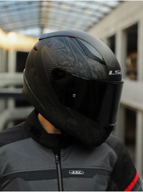 Resim LS2 Rapıd 2 Crypt Kapalı Kask Mat Siyah 