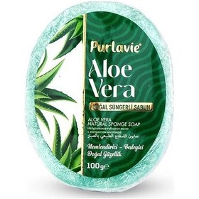 Resim Purlavie Süngerli Aloevera Sabunu 100 G 