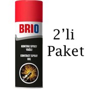Resim Brio Elektronik Kart Devre Kontak Temizleyici Sprey 200 ml Yağlı 2 Adet 