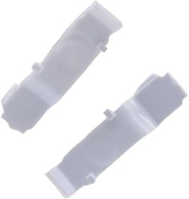 Resim NA PSP 2000 PSP 3000 Sol ve Sağ Düğmeler için Deal4GO L R Tetik Düğmesi Değiştirme - Şeffaf Beyaz 