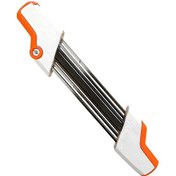 Resim Konesam El Fırçası Zincir Tesviri: Mini El Elektrikli Zımpara Başı, Pratik Ve Verimli Zincir Kesici Aksesuarı Turuncu-beyaz 5.5 