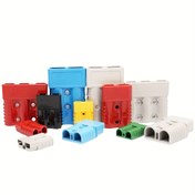Resim 10/20 adet Ağır Hizmet Bakır Anderson Fiş Bağlantı Elemanları - Hızlı Bağlantı, 50A, 6AWG, Su Geçirmez, Dayanıklı ve Korozyona Dirençli, Forklift, Karavan, Römork, Güneş, 4x4 Kamyon Akü Uygulamaları için 