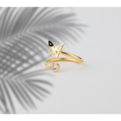 Resim Arven’s World Butterfly Gold Ring 