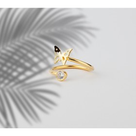 Resim Arven’s World Butterfly Gold Ring 