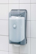 Resim KG-GOLDPAPER Şeffaf Mavi Renk Içten Çekmeli Kağıt Havlu Banyo Ve Mutfak Aparatı Dispanseri 