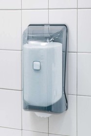 Resim KG-GOLDPAPER Şeffaf Mavi Renk Içten Çekmeli Kağıt Havlu Banyo Ve Mutfak Aparatı Dispanseri 