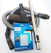 Resim Philips Fc 8633 Powerpro Active Hortum Başlık Boru Hepa Filtre 