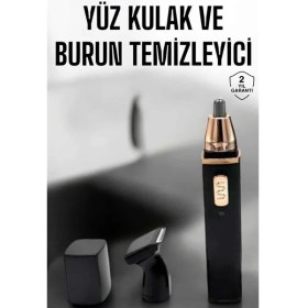 Resim Seyahat Tipi Mini Taşınabilir Siyah Burun Kulak Yanak Kıl ve Tüy Temizleme Makinesi 
