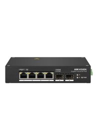Resim Ds-3t0506hp Industrial Poe Switch 4 Port Fast Ethernet Industrial Poe Switch 