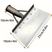 Resim Gateesat 84 Cm Mangan Çelik Bahçe Küreği Multifonksiyonel Çapa Ve Temizlik Aleti 