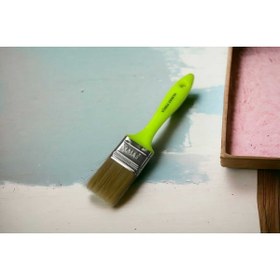 Resim ÇEÇEN HOME Plastik Saplı Kestirme Fırçası No:2 ½ (20cm) 